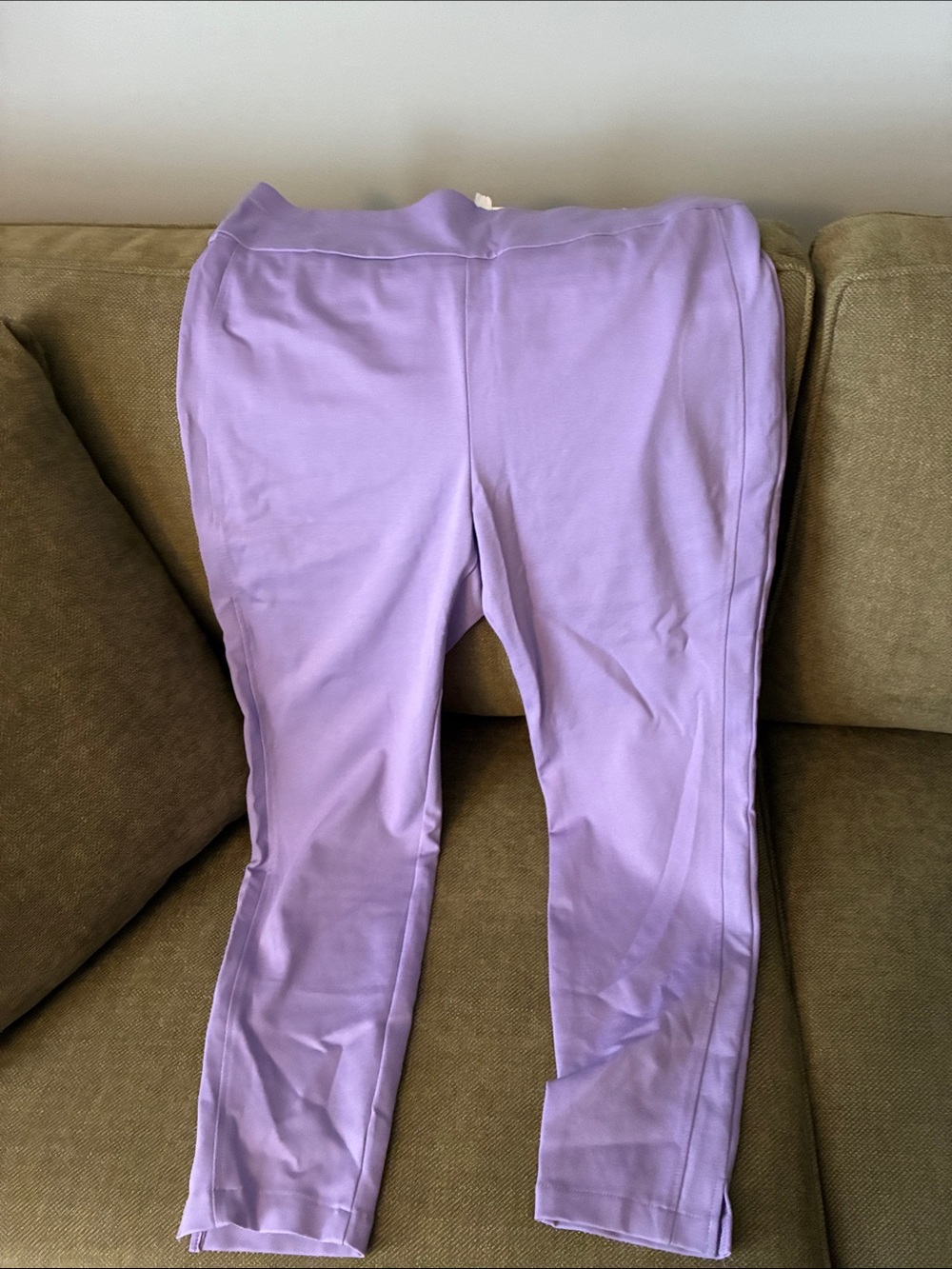 Dear Scarlett Lavender womens Stretch Leggings